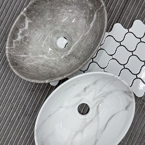 Nadpultni umivalnik Rea Sofia Mini Grigio