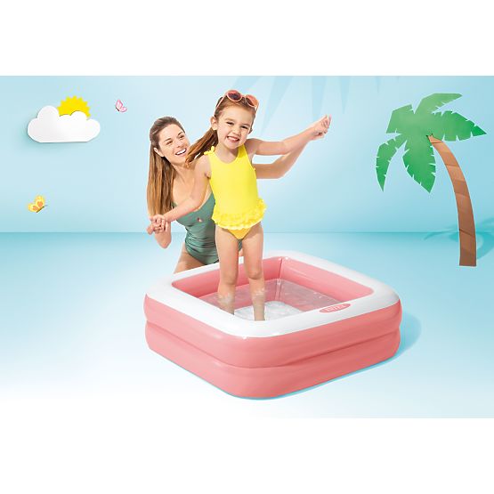 Napihljiv otroški bazen 57100 Svetlo Roza - INTEX