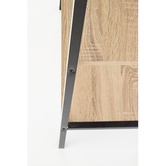 NARVIK REG1 črna / hrast sonoma