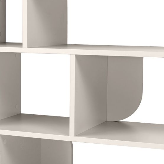 Nizka polica Rangali, kašmir, zaobljena