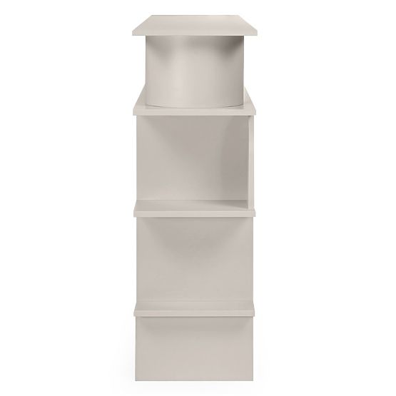 Nizka polica Rangali, kašmir, zaobljena