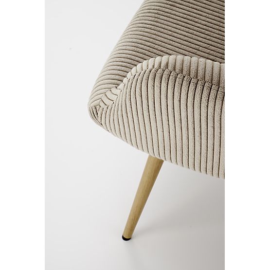 Oblazinjen fotelj AMARO - siv