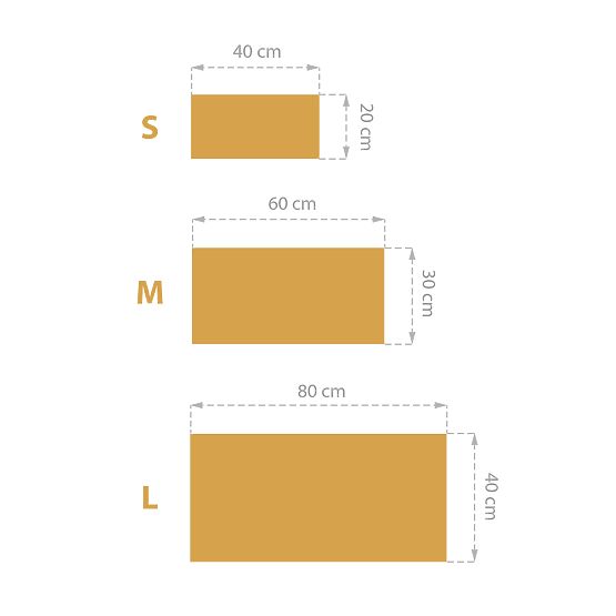Oblazinjen panel Klasic - gorčičen