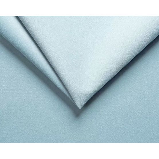 Šesterokotna oblazinjena plošča - baby blue