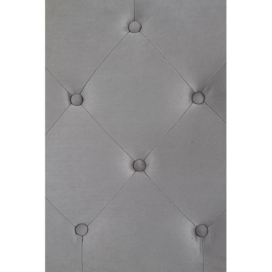 Oblazinjena postelja 160x200 SABRINA - temno siva