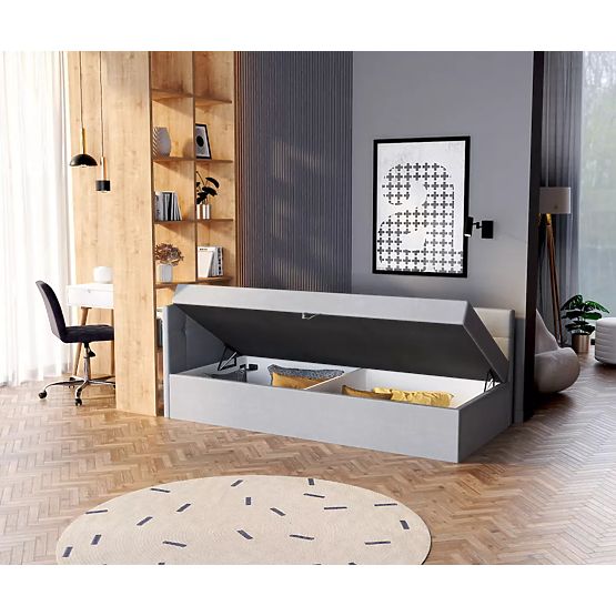 Oblazinjena postelja BILLY - 200 x 90 cm