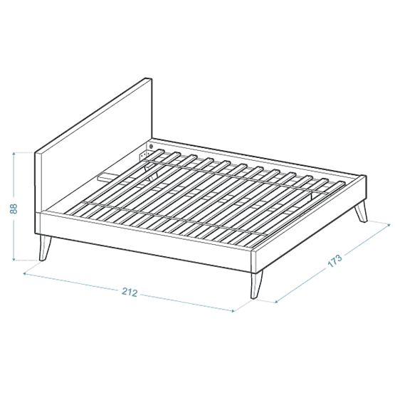 Oblazinjena postelja HEAVEN 160 x 200 cm - Zelena
