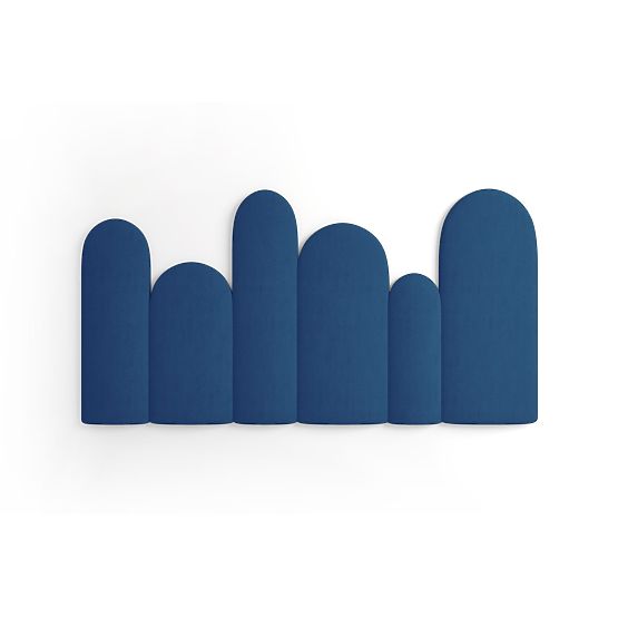 Oblazinjeni paneli Trinity Plotek – temno modri