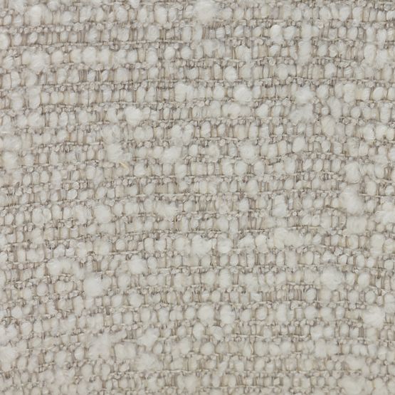 Oblazinjeni stol Elaine bež, zaobljena oblika