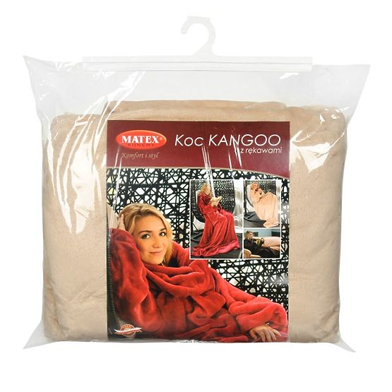 Odeja CASHMERE TOUCH z rokavi - 150 x 210 cm (bež)