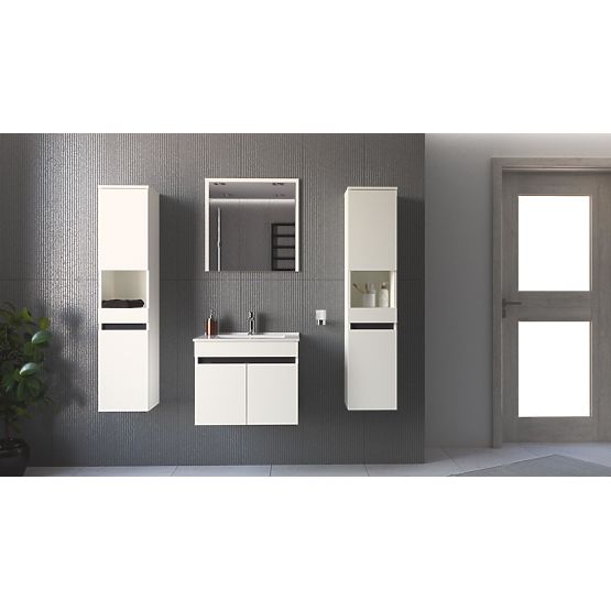 Ogledalo FIGARO 60 cm bela (1p=1ks)