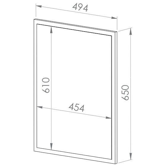 Ogledalo Nevio - obrtniški hrast