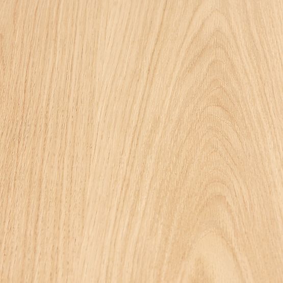 Okrogla konferenčna miza Vesby 100 cm, naravni hrast, jesen, lamele