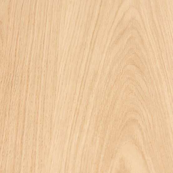 Okrogla konferenčna miza Vesby 100 cm, naravni hrast, jesen, lamele