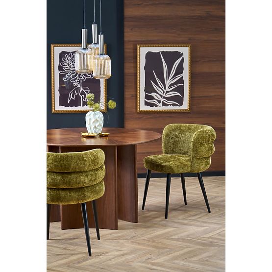 Okrogla miza CALDO, oreh (2p=1ks)