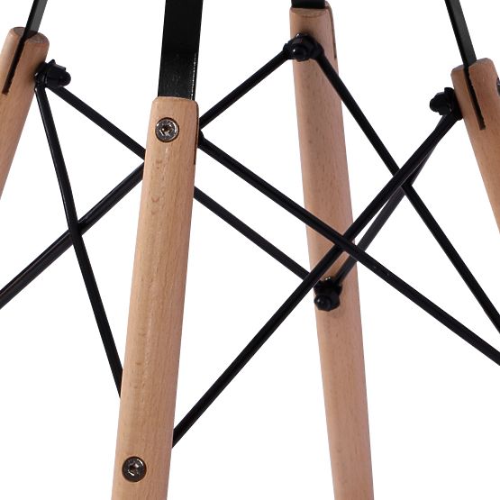 Okrogla miza PARIS DTW 60 cm bela