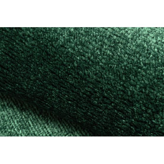 Okrogla preproga SOFTY Enotna, Enobarvna, gozdno zelena