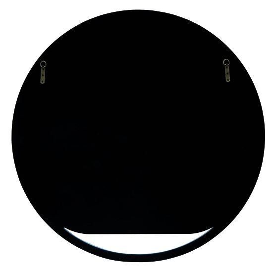 Okroglo viseče ogledalo Zelia, utišana modra, sijoče