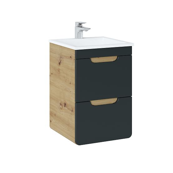 Omara pod umivalnik 40 cm 2 predala