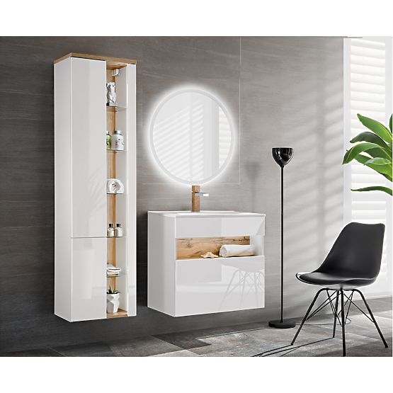 Omara pod umivalnik 60cm 1 predal