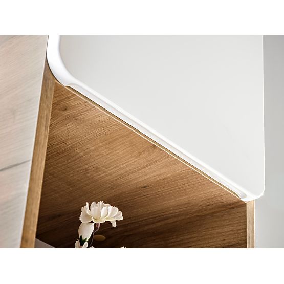 Omara pod umivalnik 80 cm 2 predala