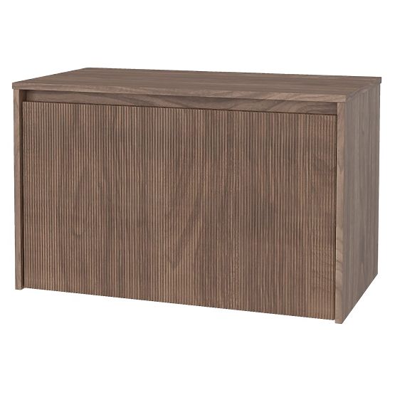 Omara pod umivalnik Pezzo 80 cm, oreh, z utori