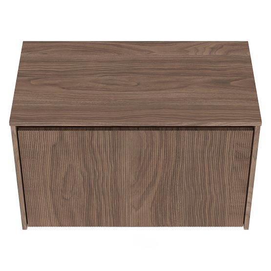 Omara pod umivalnik Pezzo 80 cm, oreh, z utori