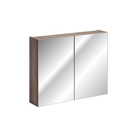 Omara z ogledalom 80 cm 2 vrata
