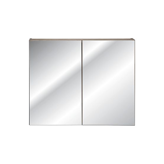 Omara z ogledalom 80 cm 2 vrata