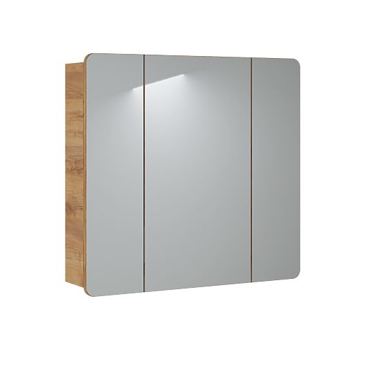 Omara z ogledalom 80cm 3 vrata