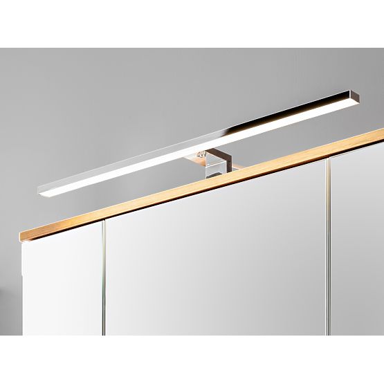 Omara z ogledalom 90 cm 3 vrata