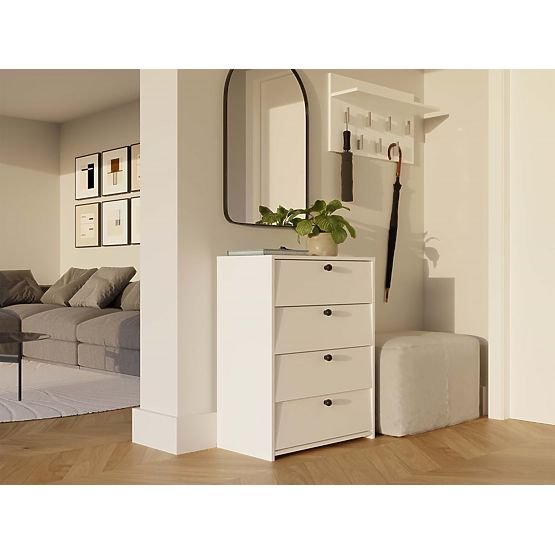 Omara za čevlje LOKA BELA