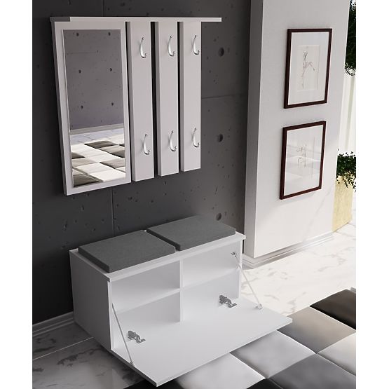 Omara za čevlje Opal OPAL BELA