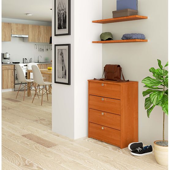 Omara za čevlje s 4 nagibnimi vrati 60 cm - jelša