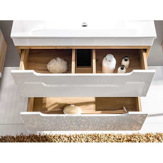 Omarica pod umivalnik 50 cm 2 predala