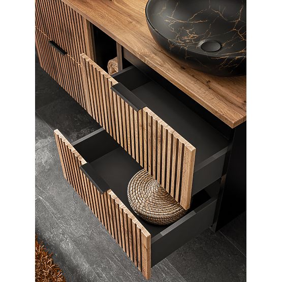 Omarica pod umivalnik 80cm 2 predala