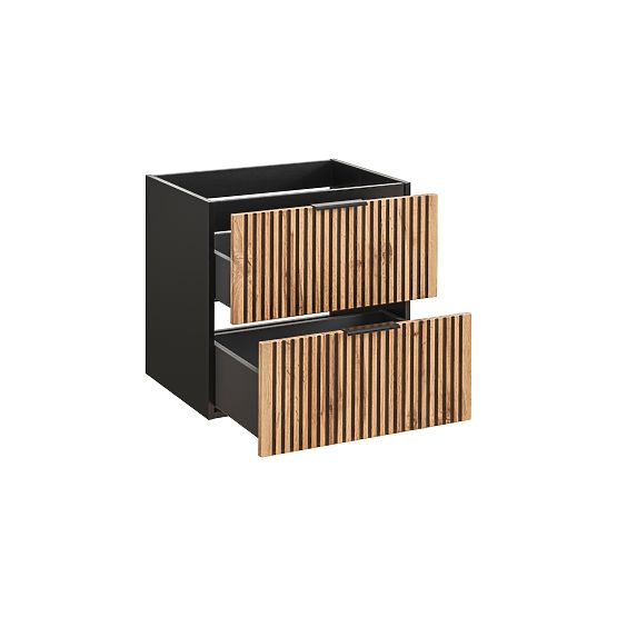 Omarica pod umivalnik 80cm 2 predala