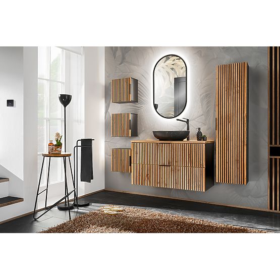 Omarica pod umivalnik 80cm 2 predala