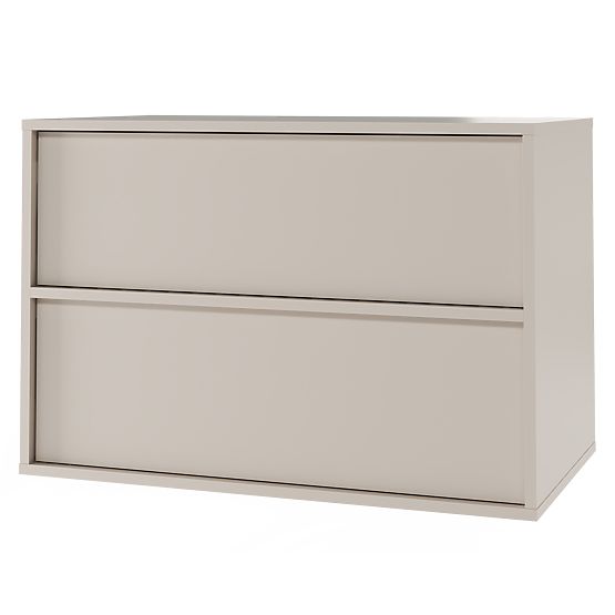 Omarica pod umivalnik na plošči Mossy, 80 cm, kašmir