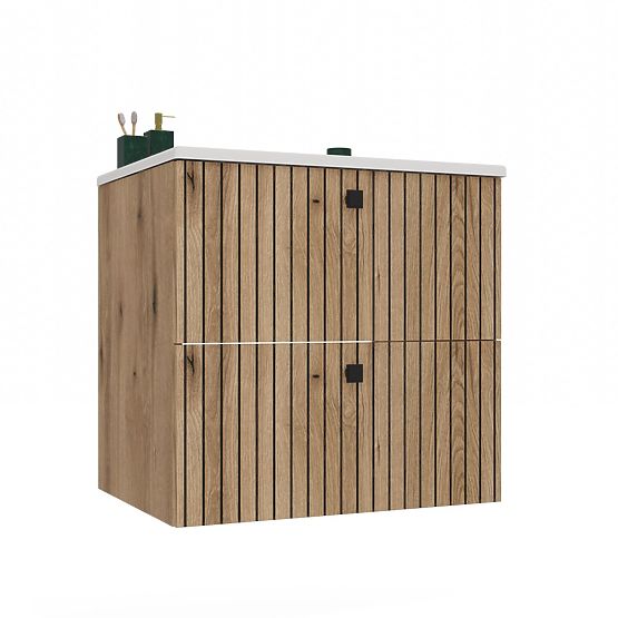 OMARICA POD UMIVALNIK TIGO 60 2S HRAST EVOKE REBRASTA SPREDNJA PLOŠČA + UMIVALNIK