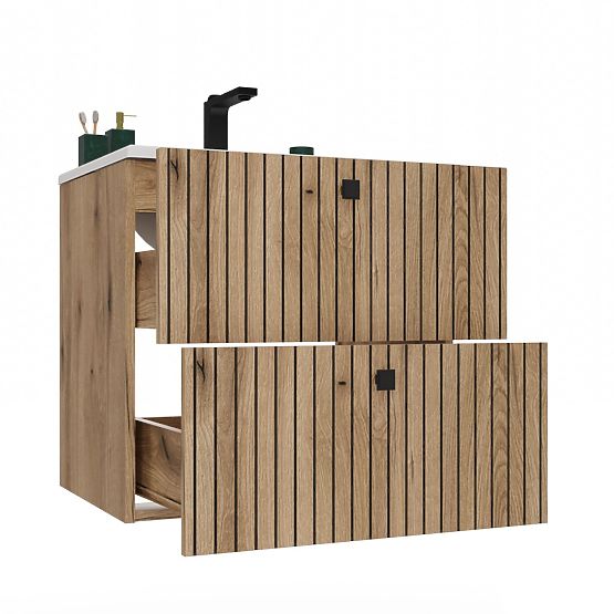 OMARICA POD UMIVALNIK TIGO 60 2S HRAST EVOKE REBRASTA SPREDNJA PLOŠČA + UMIVALNIK