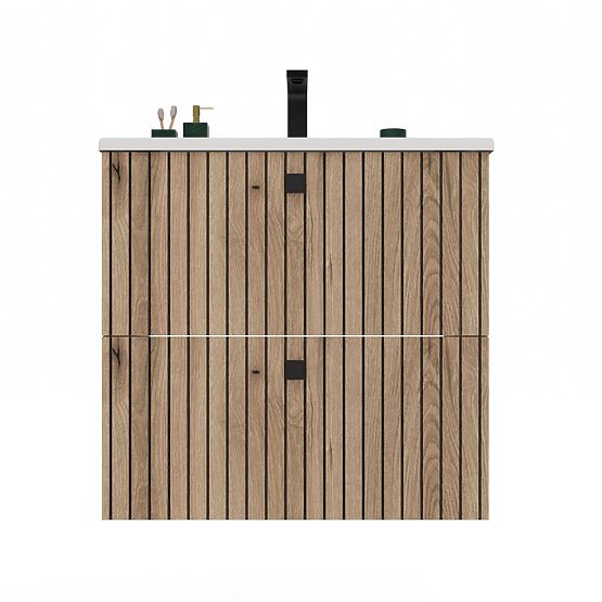 OMARICA POD UMIVALNIK TIGO 60 2S HRAST EVOKE REBRASTA SPREDNJA PLOŠČA + UMIVALNIK