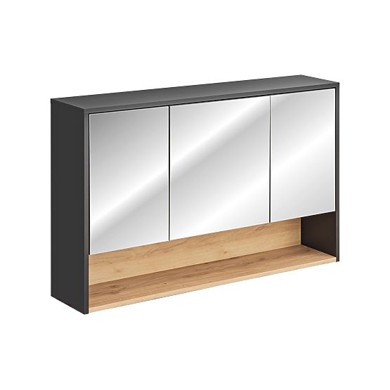 Omarica z ogledalom 120cm 3 vrata