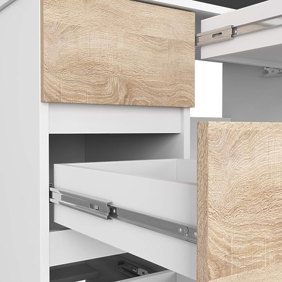 PISALNA MIZA A-7 CLP PK BELA / SONOMA LEVOSTRANSKA