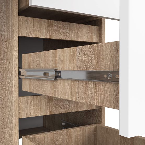 PISALNA MIZA A-7 CLP SONOMA / BELA PK DESNA