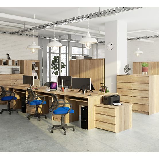 PISALNA MIZA CLP 135cm PK SONOMA