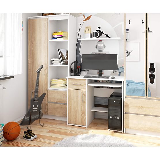 PISALNA MIZA JAY PK BELA / SONOMA