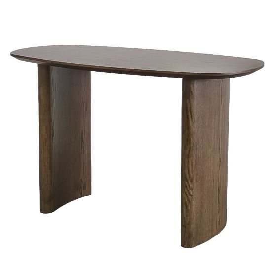 Pisalna miza/konzola Oriento 120 cm, temni hrast