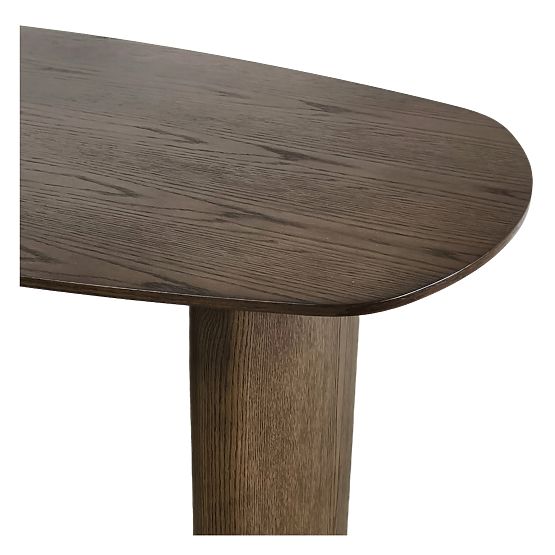 Pisalna miza/konzola Oriento 120 cm, temni hrast