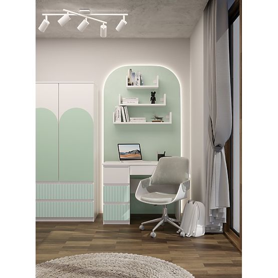 Pisalna miza Mijas LEWE ARTESO MINT Mint